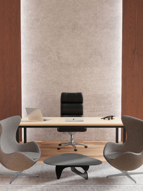 mobilier ergonomique et confortable pour un espace de travail / visiondeco